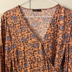 Cotton On boho wrap dress